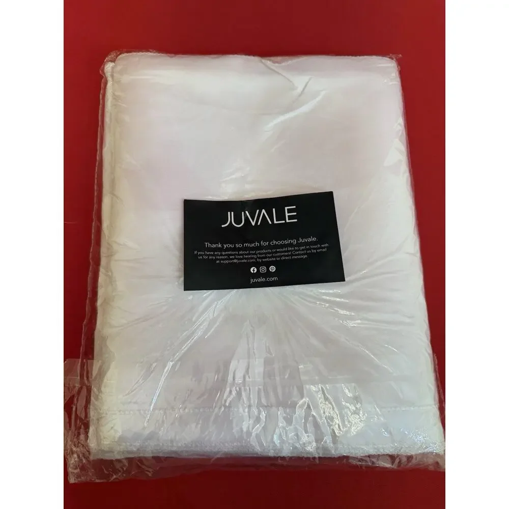 10-Pack White Satin Table Runners, 108 x 11” For Wedding Baby Shower Birthday